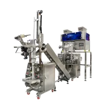 China Fully automatic filter paper nylon triangle tea bag packaging packing machine manufacturer
