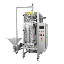 China Automatic piping bag bevel seal chocolate jam ketchup tomato sauce packing packaging machine manufacturer