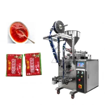 China China Automatic Vertical Sachet Packing Machine Liquid Filling Chili Sauce  Sealing Machine manufacturer