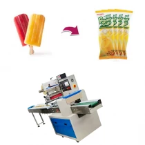 Çin Küresel Yatay Otomatik Yüksek Kaliteli Buzlu Lolly Üst-paketleme Makinesi üretici firma