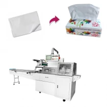China China High Quality Best Price Pillow Flow Facial Tissue Packing Machine manufacturer