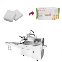 China Low Cost Factory Price High Speed Horizontal  Wet Tissues  Packing Machine manufacturer