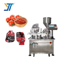China Increase Your Production Efficiency with Our Rotary Cup Filling and Sealing Machine manufacturer