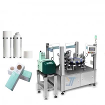 China Continuous Rotary Cartoner Cosmetic Ointment Tube Toothpaste Adjustable Vertical Cartoning Machine manufacturer