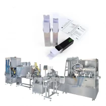 China High Speed Healthcare Bottle Jar Labeling Machine And Horizontal Cartoning Machine Line manufacturer