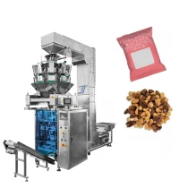 porcelana Máquina de embalaje de bocadillos de nueces de alta velocidad anacardos/maní/pistachos fabricante