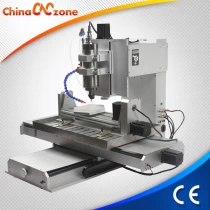 الصين سطح المكتب صغير ميني 5 محور CNC آلة الموجه HY 6040 جديد مع 2.2KW و USB
