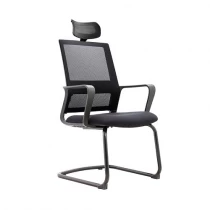 חרסינה Newcity 1246D כלכלי עם משענת ראש מבקר כיסא נמוך בחזרה צוות הכיסא קבוע עץ תמיכה רשת כיסא שולחן כיסאות כיסאות כסאות Foshan יַצרָן