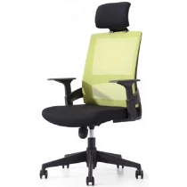 China Newcity 1372A Fashion Mesh Office Chair With Headrest Ergonomic Swivel Managerial Chair High Quality Functional Adjustable Conference Mesh Chair Supplier Foshan China manufacturer