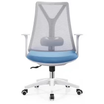 חרסינה Newcity 1398B כיסא רשת דלוקס מקצועי בסגנון מודרני כיסא רשת נוח כיסא רשת מנהלים כיסא רשת צבע לבן צבע Foshan סין יַצרָן