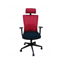 Chine Newcity 1426A fabriqué en Chine chaise de maille de tissu de haute qualité réglable appui-tête chaise de maille de luxe moderne pivotant chaise de bureau fournisseur Foshan Chine fabricant