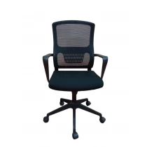 China Newcity 1427B Professional Manufacture Staff Mesh Chair Fixed Arm Mesh Chair Workstation Cheap Price Staff Mesh Chair Ergonomic Mesh Chair Chinese Supplier Foshan manufacturer