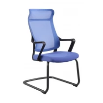 الصين Newcity 1526C كرسي شبكي اقتصادي ثابت كرسي شبكي للقدمين كرسي زائر من القماش المرن كرسي شبكي بتصميم عصري كرسي زائر صيني فوشان الصانع