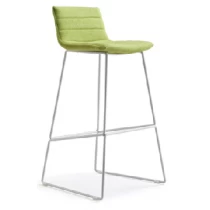 חרסינה Newcity 337 צבע מתכת גבוהה רגל בד כיסא מושב עיצוב ייחודי ריהוט משרד כיסא גבוה כיסאות בר כיסא בר באיכות גבוהה סיטונאי פושאן יַצרָן