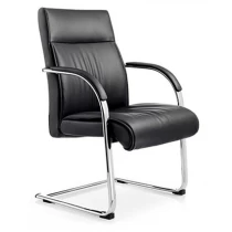 China Newcity 6566C Economic Office Chair Cheap High Quality Ergonomic Leather Visitor Office Chair Low Back Staff Chair 5 Years Warranty Density Foam Supplier Foshan China manufacturer