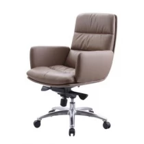 China Newcity 6619B Economic Swivel Office Chair 12mm Plywood Seat And Back Office Chair Tilt & Lock Mechanism Middle Back Staff Chair Density Foam BIFMA Standard Supplier Foshan China manufacturer