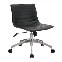 China Newcity 6625B India Pure White Office Chair Luxury Mid Back Swivel Executive Office Chair New Design of Conference Meeting Office Chair Supplier Foshan China manufacturer
