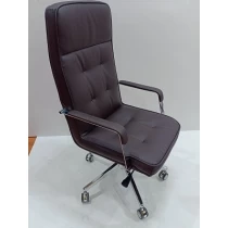 China Newcity 6657A Luxury PU Leather Office Chair Hot-selling Office Chair Fashionable Boss Offce Chair High Back Office Revolving Office Chair Supply Foshan China manufacturer