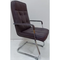 Chine Newcity 6657C Apparence PU Visiteur Chaise Conférence Salle Chaise Confortable Exécutif Visiteur Chaise Chrome Pied Visiteur Chaise Approvisionnement Foshan Chine fabricant