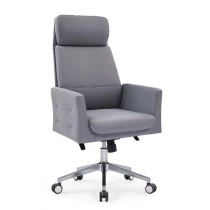China Newcity 6675A Hot Sale Reclining Adjustable Leather Office Chair New Deluxe Designs Office Chair Boss Revolving Executive Office Chair Chinese Foshan manufacturer