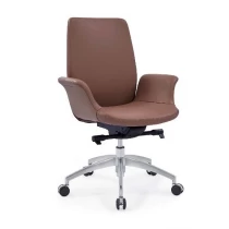 China Newcity 6681B Latest Executive High Equipment Office Chair  Fashionable  Black Office Chair Modern High Quality Executive Mid Back Chinese Foshan Supplier manufacturer