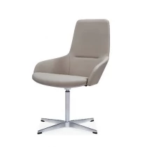 China Newcity 6683C High Quality Luxury Comfortable Visitor Chair CEO High-end  Visitor Chair Moulded Foam Visitor Chair Without Wheels Office Chair Supplier Chinese Foshan manufacturer