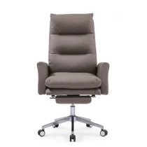 Китай Newcity 6686 Factory Уникальный дизайн Recliner Office Chair Стул для клиентов с логотипом Настроить Стул для офиса Отделка из искусственной кожи Офисный стул для генерального директора Китайский Фошань производителя