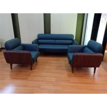 Китай Newcity S-1071 Цена от производителя искусственная кожа секционные 1 + 1 + 3 для приемной офисный диван современный дизайн горячая распродажа представительский офисный диван простой и высококачественный офисный диван поставщик Foshan Китай производителя