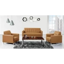 China Newcity S-609 Leather Or Fabric Negotiation Reception Sofa  Parlor Simple Modern Office Sofa 5 Years Warranty High Density Foam Supplier Foshan China manufacturer