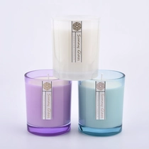চীন গরম বিক্রয় 300ml পুরু প্রাচীর গ্লাস মোমবাতি জার্স নির্মাতা