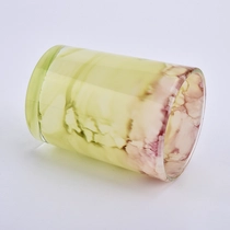 China elegant candle jars wholesale glass candle holder manufacturer