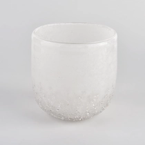 Kina Custom Glass Candle Holders med runde bund til 9oz fabrikant