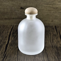 China 400ml mattierte weiße Glasdiffusorflaschen aus Aroma Hersteller