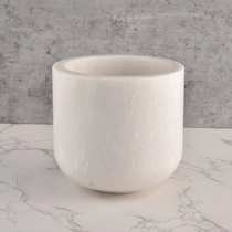 Kina Marmor White Cylinder Candle Fartyg grossist tillverkare