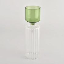 China Geräucherte Glas Match Cloche Modern Match Inhaber für den Großhandel Hersteller