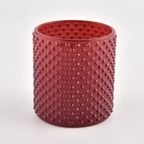 Kina varmt salg 6oz hobnail glas stearinlys krukke fabrikant
