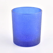 Kina engros 8 oz glas til stearinlysfyldning med sandfinish fabrikant