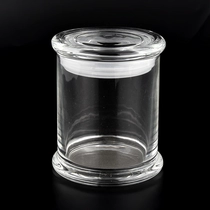 China 13oz clear glass metro jars with lid manufacturer