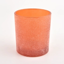 Kina home decor sandy decoration color glass candle jars - COPY - 42b76d fabrikant