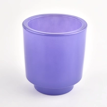 Kina varmt udsalg tykvægge stearinlysglas med stativ til stearinlysfyldning fabrikant