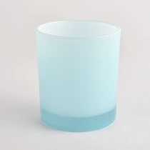 China 8oz 10 oz empty glass candle jar modern for home decoration Wholesale manufacturer