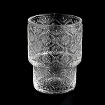 Kina Luksus klare trin præget stearinlysglas fabrikant