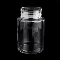 China Neu gestalteter 1000-ml-Cyliner-Kerzenhalter aus Glas mit Deckeln für den Großhandel Hersteller