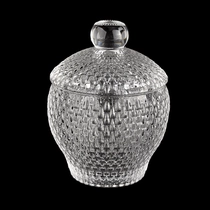 চীন Luxury glass jars with glass lid for home decoration - COPY - qcac7b নির্মাতা