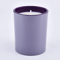 চীন empty candle container glass jar, 8oz colored glass vessels - COPY - cfu2cw নির্মাতা