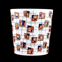 চীন বিলাসবহুল টেপার 15oz কাচের মোমবাতির জার নির্মাতা