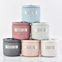 Chine Pots de bougies en ciment design ensoleillé, 380ml, avec couvercles, pour décoration de maison, vente en gros fabricant