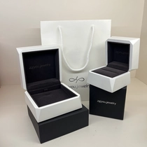 China lacquer finished irregular angle luxury elegant white wooden jewelry packaging box manufacturer
