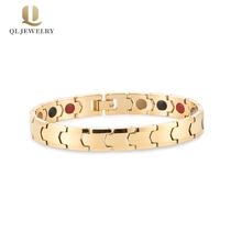 Chine Professionnel Factory Fourniture de tungstène Bracelet en carbure de soins de santé Energie Magnétique Tungstène Germanium Bracelet pour hommes et femmes fabricant