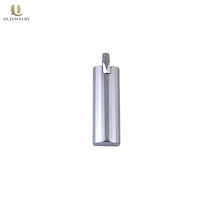 China Wholesale High Polished Faceted Mens Pendant Tungsten Carbide Pendant Necklace China Supplier manufacturer